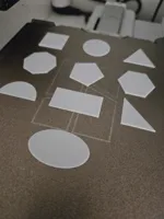 Lot de dix formes géométriques déco — photo 3