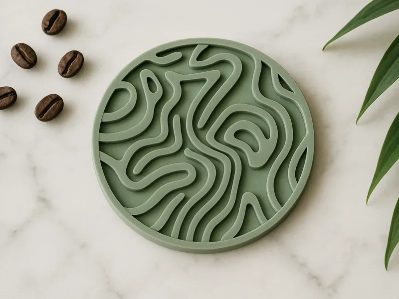 Modern Abstract Coaster Design