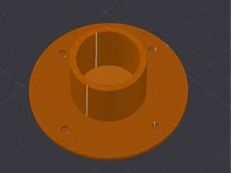Meshtastic Harbor Breeze Solar Node Vertical Mount