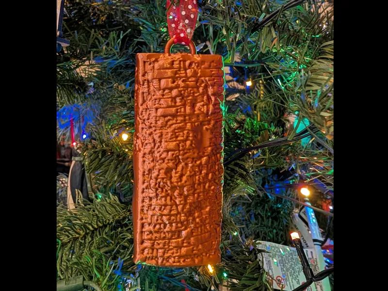 Ea-nasir Cuneiform Tablet - Christmas ornament