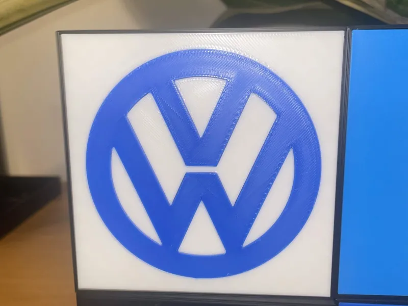 VOLKSWAGENs Logo BrandBlock FanArt no AMS VW