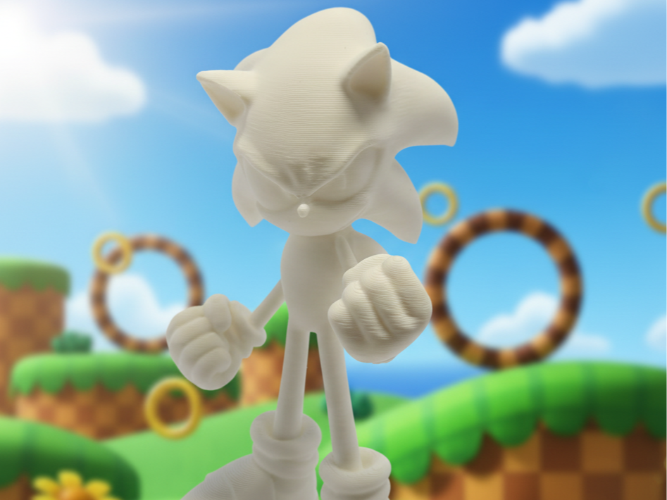 Sonic the Hedgehog Figurine - Sonic Figure Display