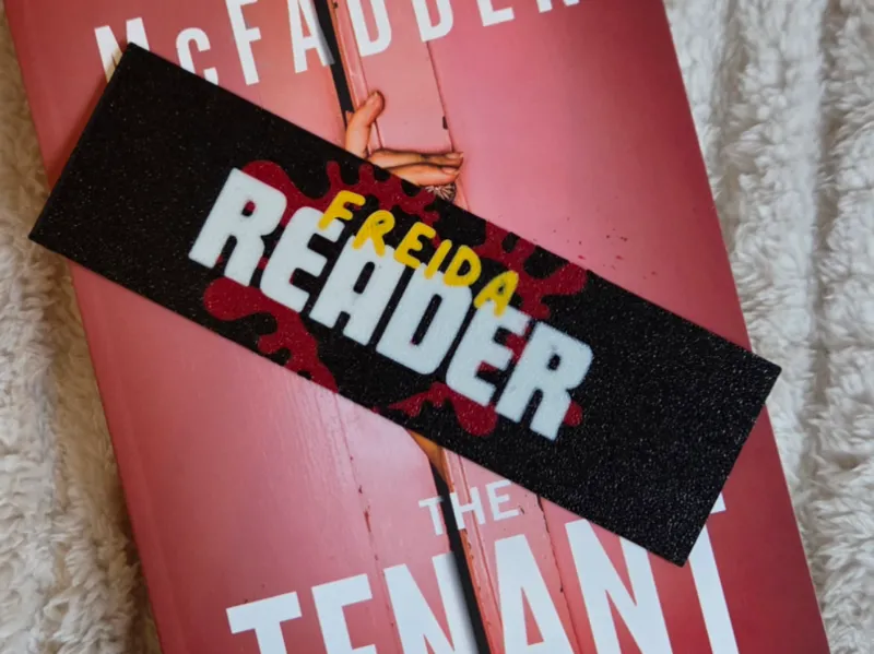 Freida Thriller Book Bookmark 