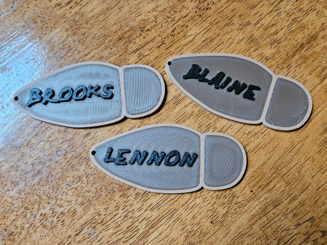 Andy's Boot, Personalized