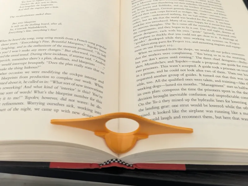 Improved Bookmark And Page Holder