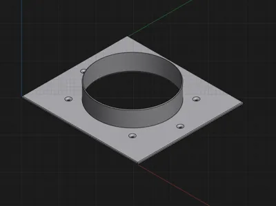 140mm to 15cm fan mounting plate
