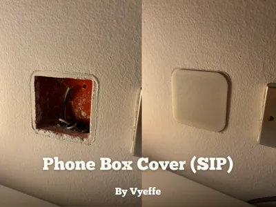 Wall Box Cover Cap for Phone Socket (SIP Box)