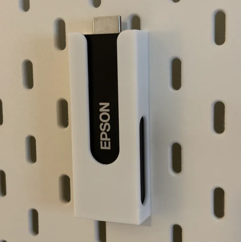 IKEA Skadis Epson Streaming Media Player Holder