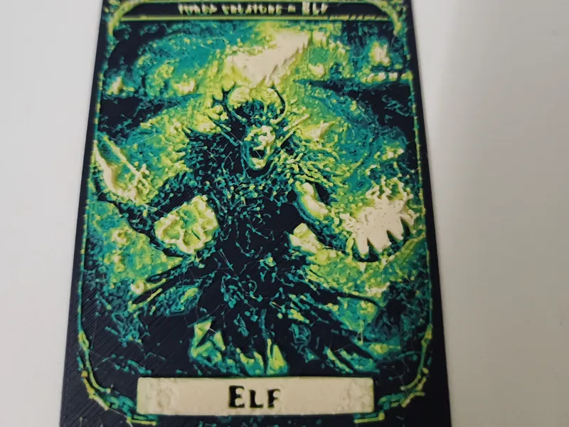 MTG Efl token/ inlay for game enhanced gameplay