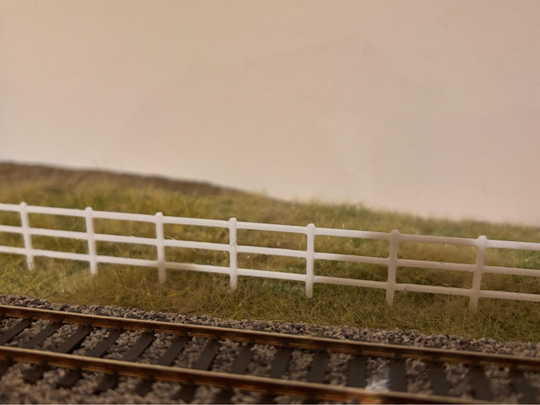 Pasture fence H0 1:87