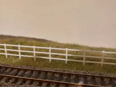 Pasture fence H0 1:87