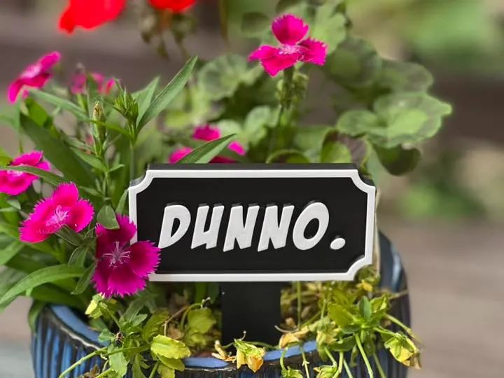 Fun Plant Signs