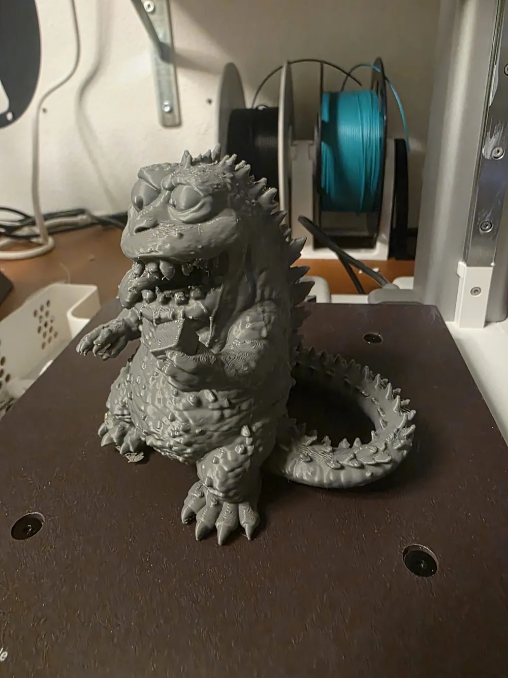 Gozilla Pibble Gozilla - Free 3D Print Model - MakerWorld