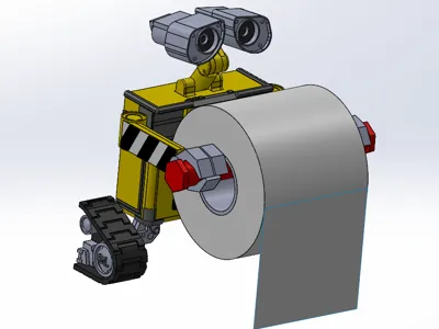 "Pimp the Wall-E Toilet Paper Holder" REMIX