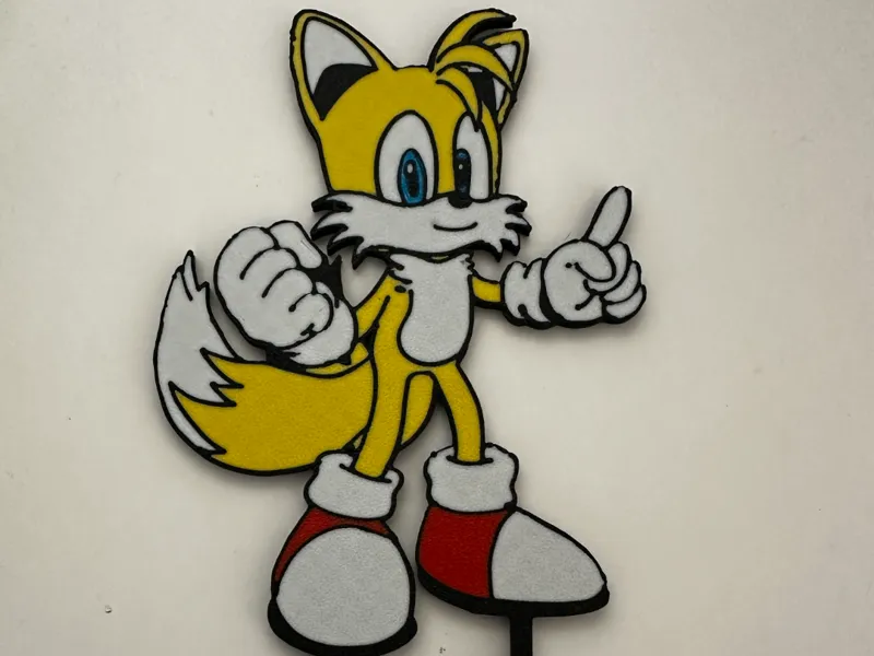 Tail Cake Topper/Decoration