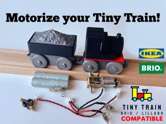 Motorization Kit For Your Tiny Train