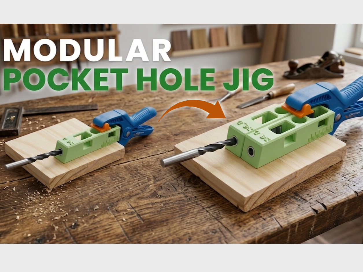 Modular Pocket hole jig
