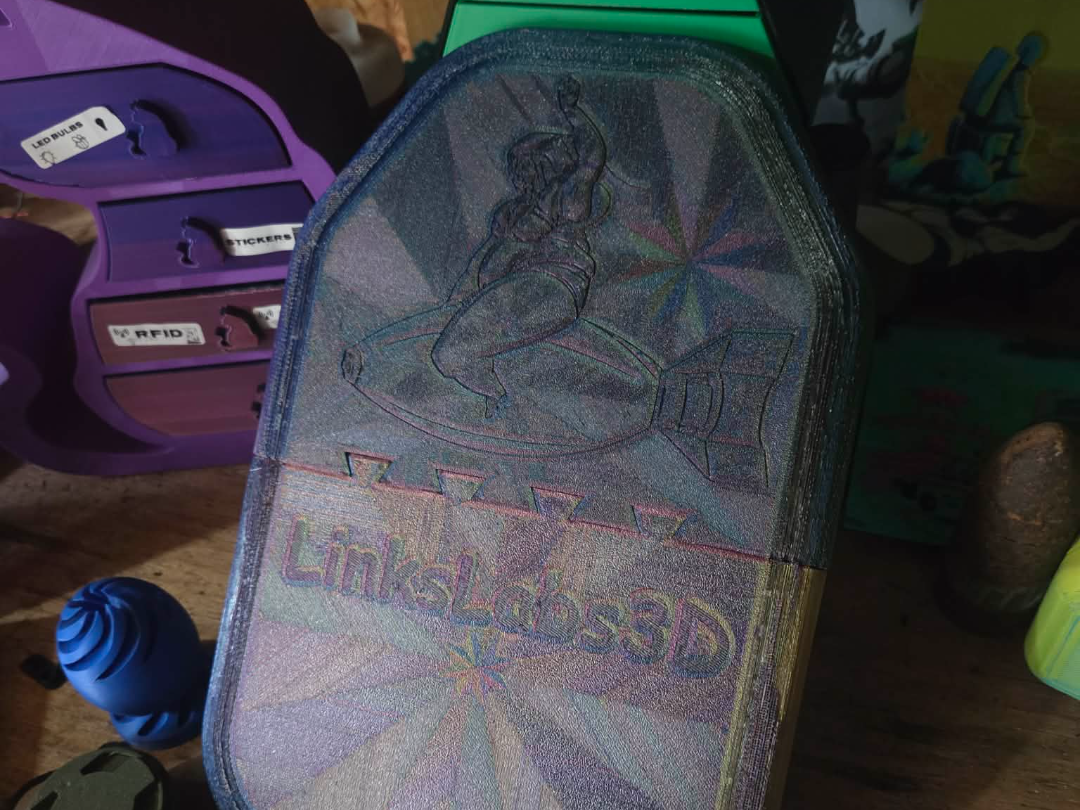 LinksLabs3D Lightweight insert for plate Carrier