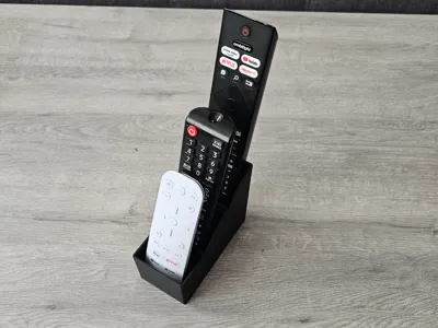 Remote control holder for 3 or 8 pieces