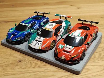 Carrera Go Car Stand x3 (1:43)