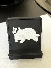 Bear Paw Print Pattern Phone Stand