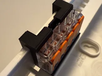 Adapter für WAGO 221-415 für Hager GZ*S Schiene 
