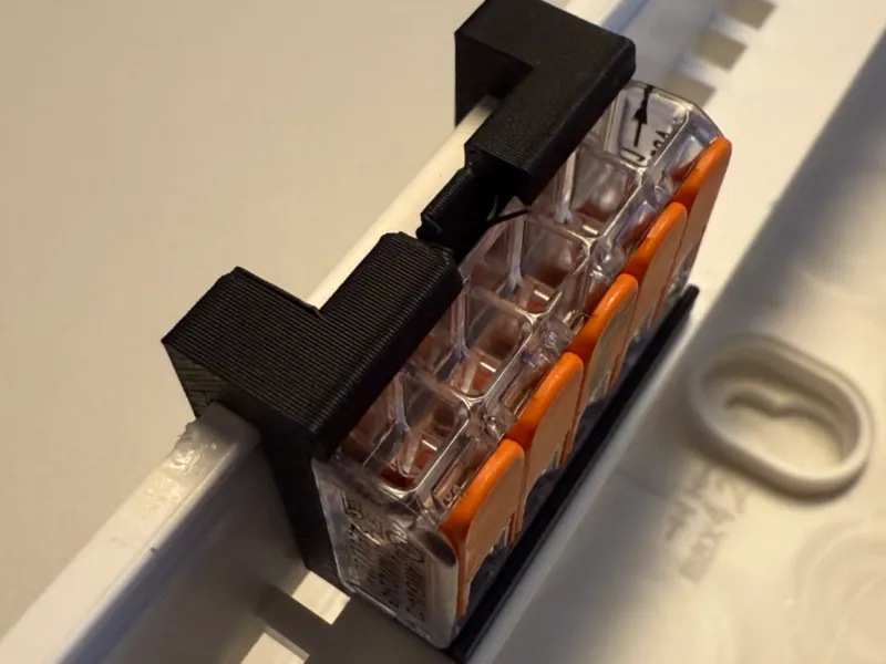 Adapter für WAGO 221-415 für Hager GZ*S Schiene