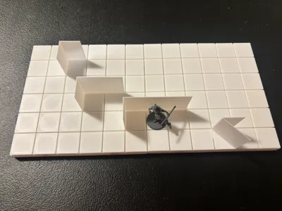 DnD Modular board with walls