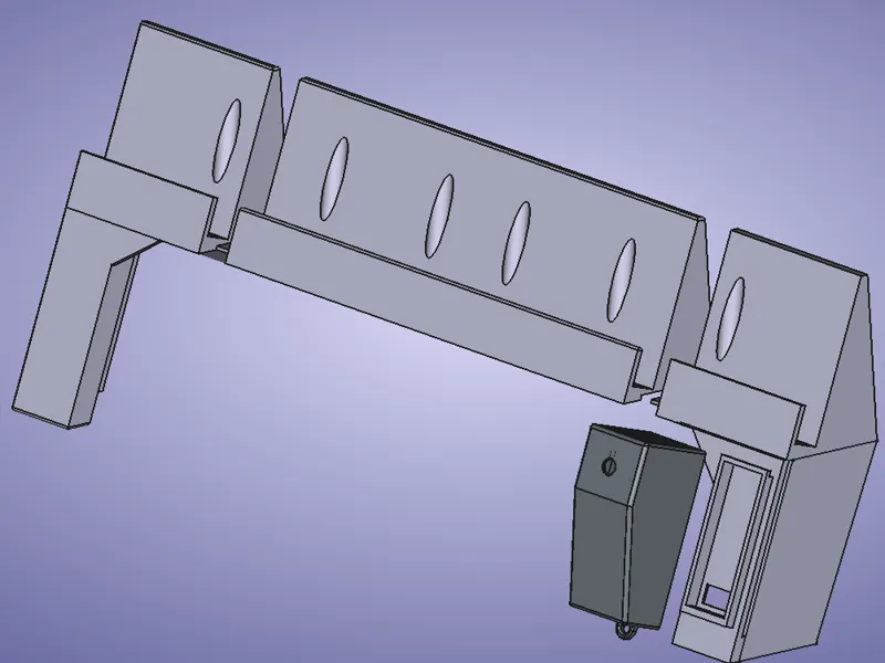 Monitor Mount for Logitech G4 Pro Flight Yoke