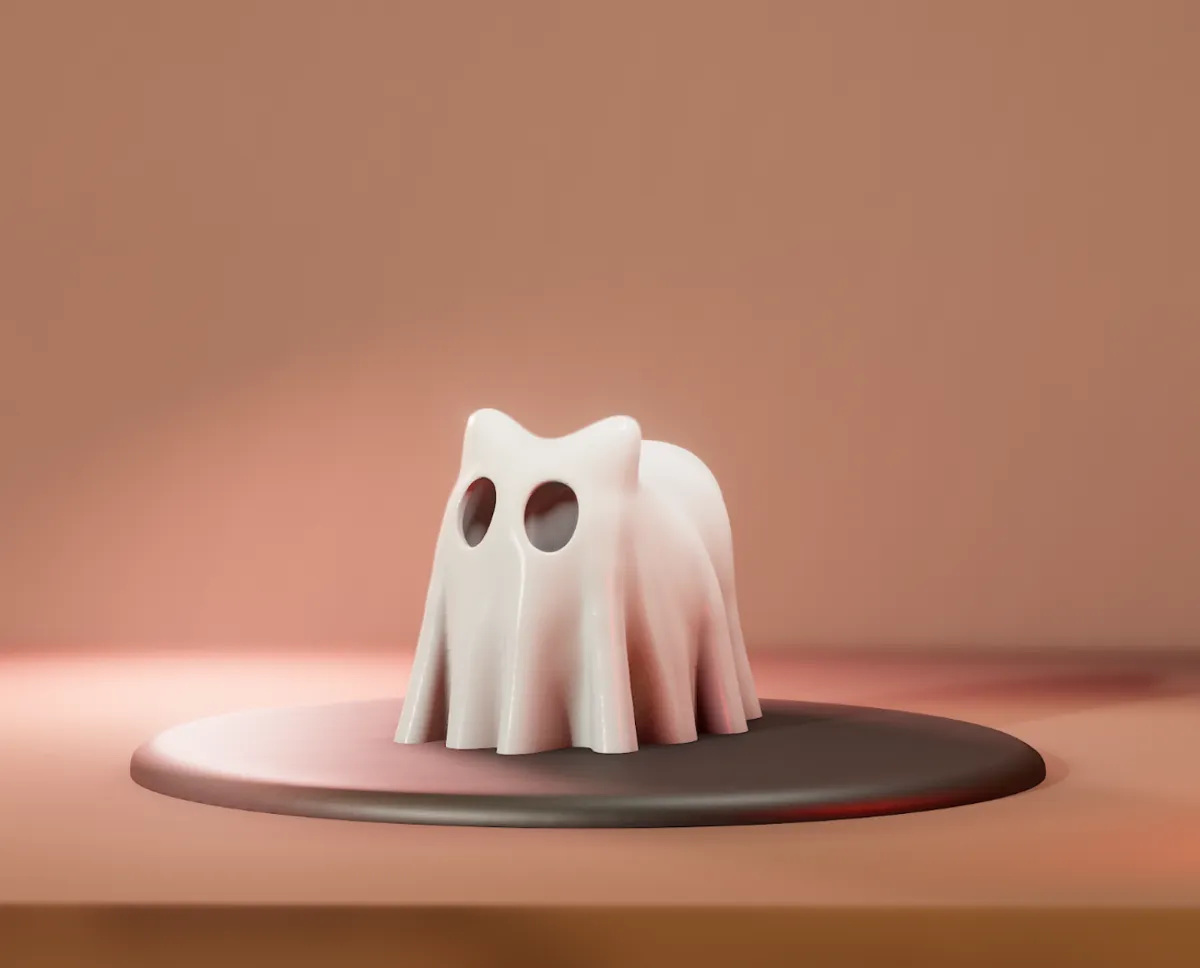 Ghost cat by HoldCtrl MakerWorld: Download Free 3D Models - 3D model önizlemesi