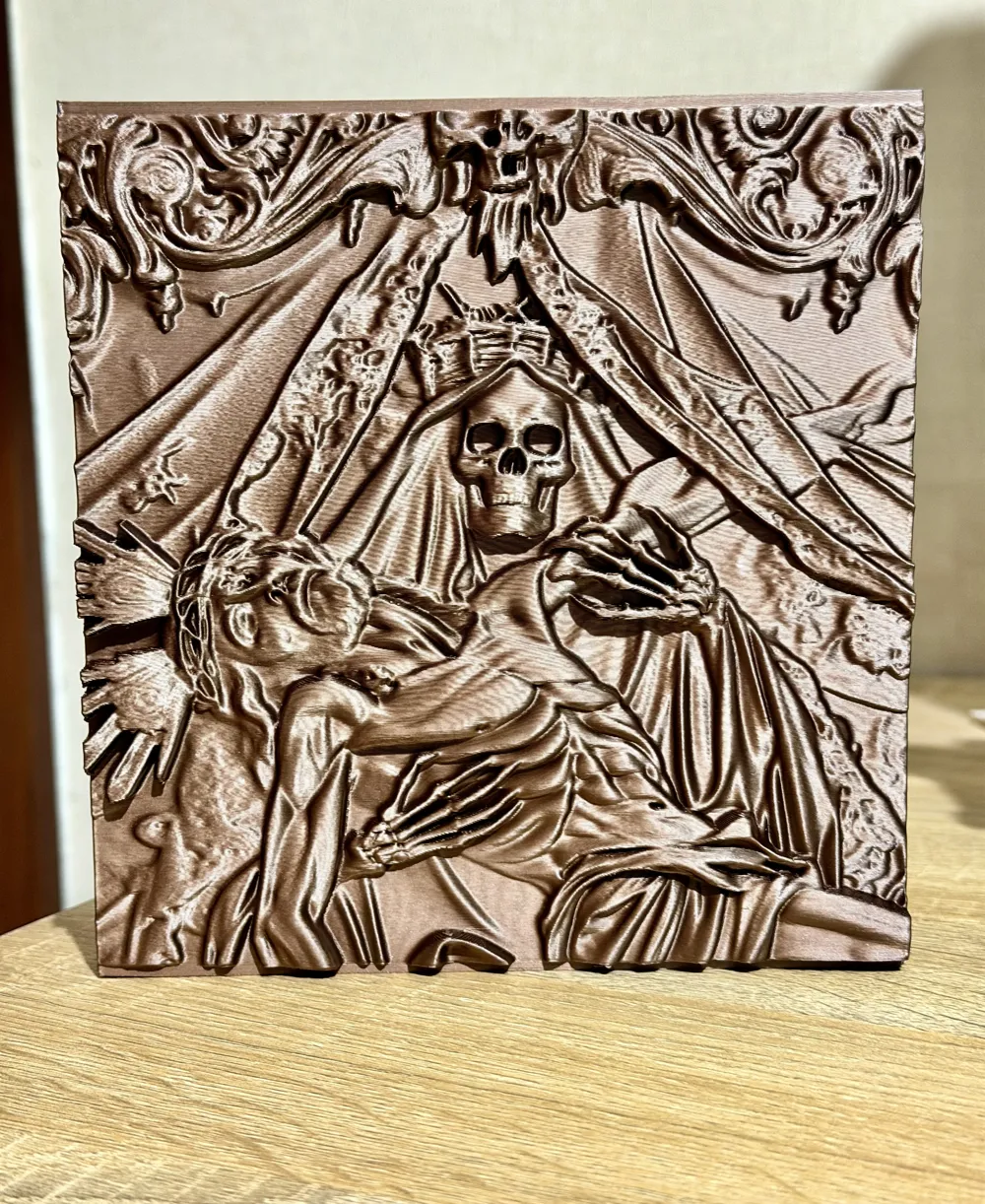 Most Holy Death Frame - Free 3D Print Model - MakerWorld