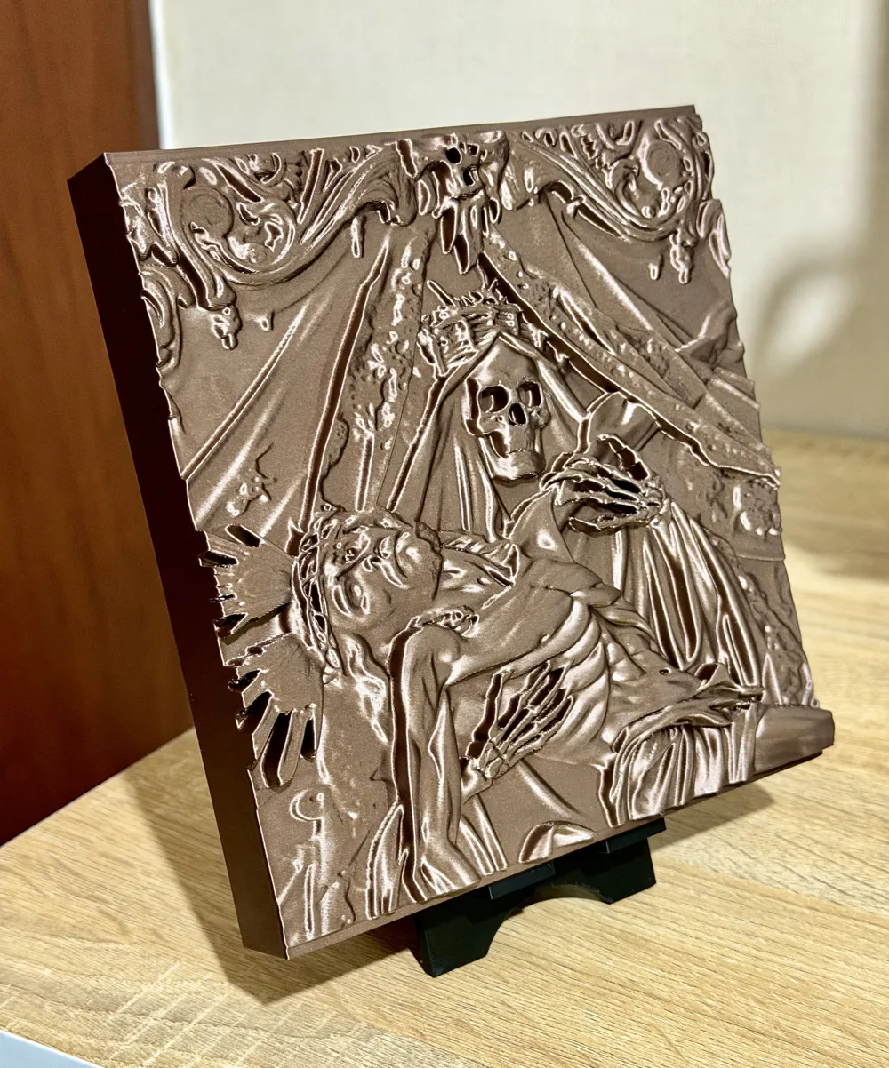 Most Holy Death Frame - Free 3D Print Model - MakerWorld