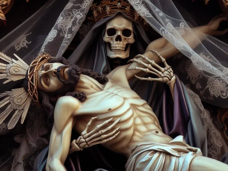 Cuadro Santísima Muerte