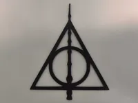 Déco murale Reliques de la Mort (Harry Potter) — photo 2