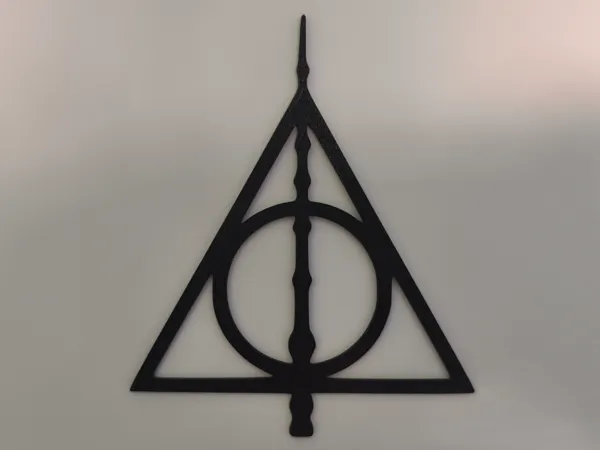Déco murale Reliques de la Mort (Harry Potter)