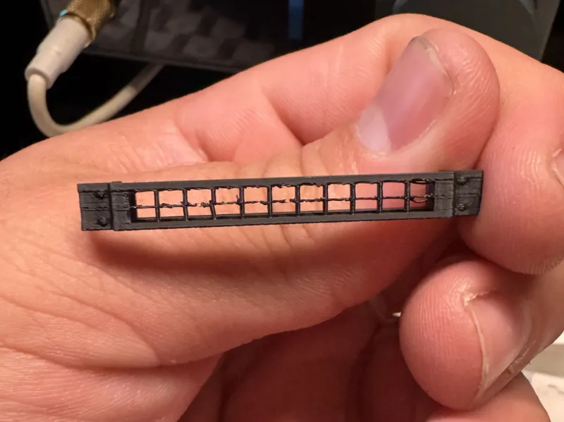 Patch Panel for Palmtop Network Rack