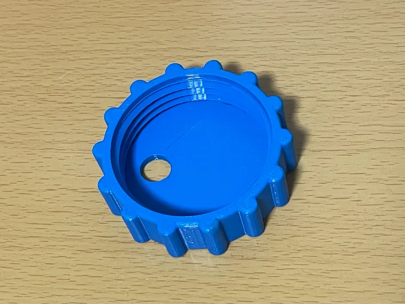 KINTO water bottle cap with a straw opening