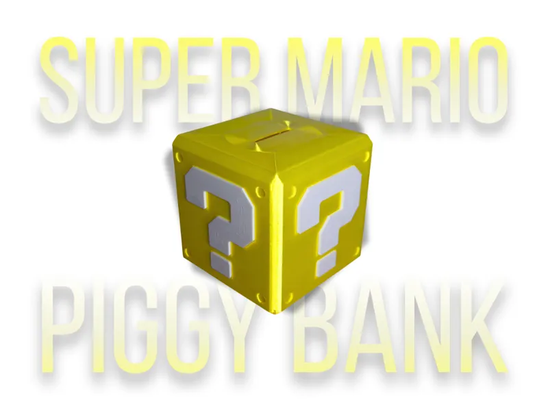 Super Mario Piggy Bank (Improved)