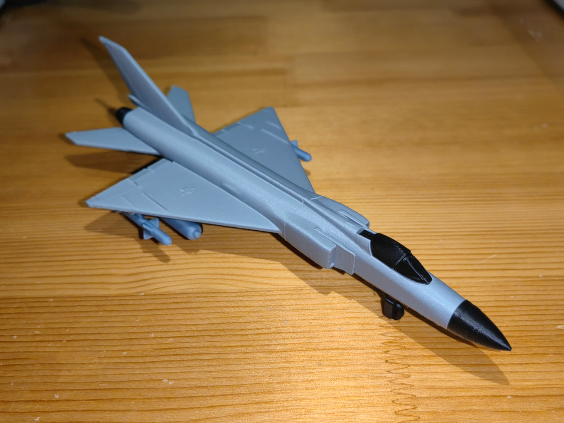 Miniatura 1 do modelo 3D 歼8II-战斗机