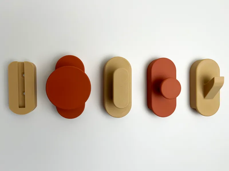 Interchangeable Wall Hook Mount