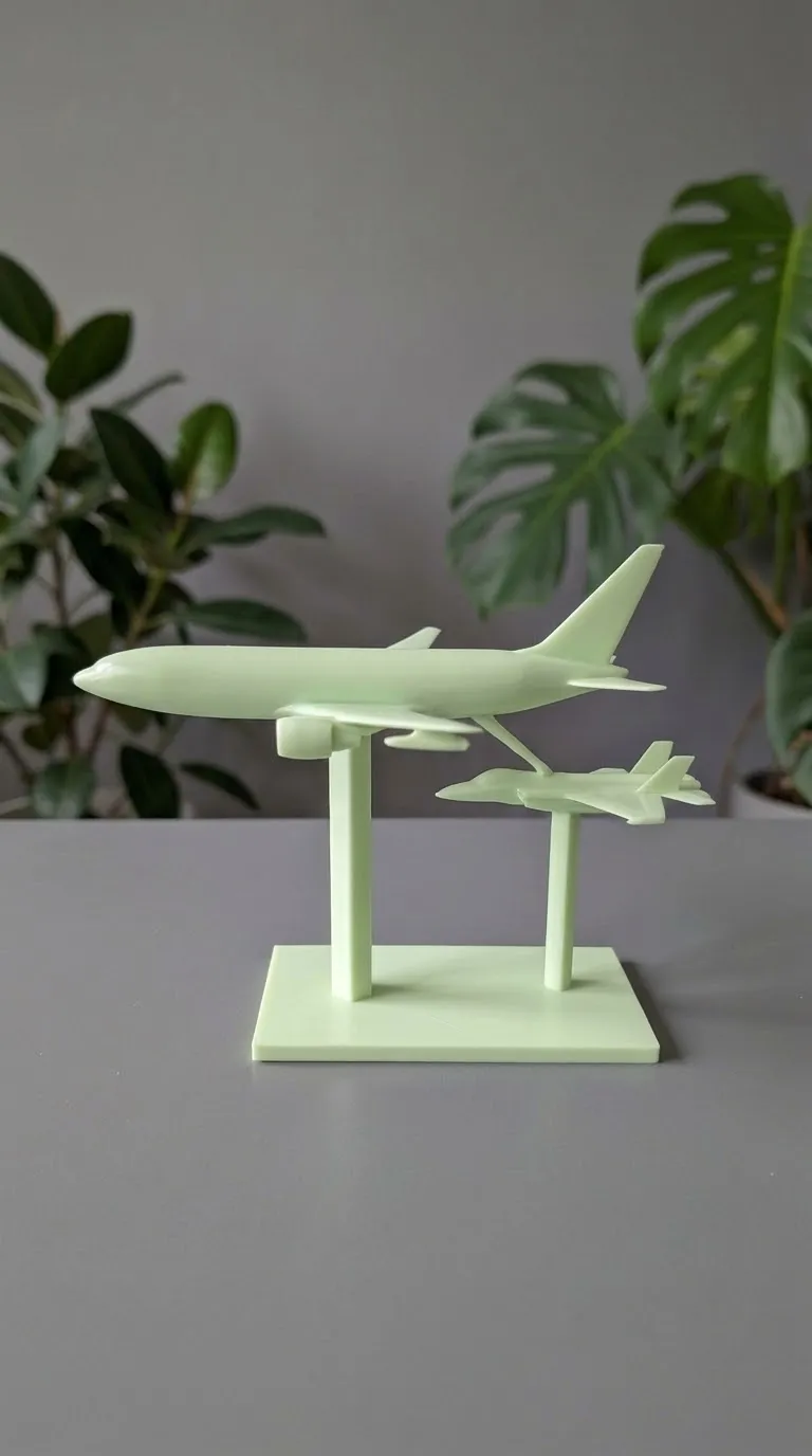 Aerial Refueling KC-46 & F-35 - Free 3D Print Model - MakerWorld