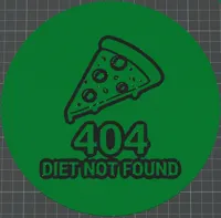 Lunch desk for PC - Pizza 404 error Diet not Found