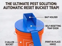 Piège à souris pour seau de 2 gallons — photo 1