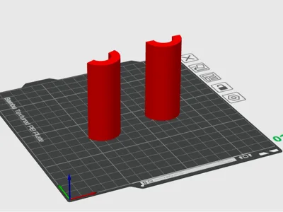 A1 Mini spindle support for Polymaker mount