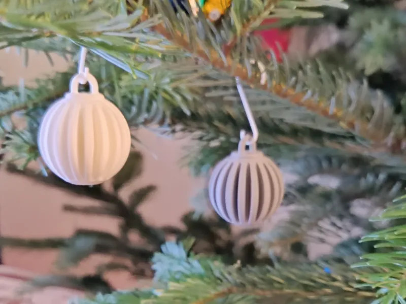 Mini ball ornament