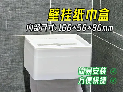 Wall-mounted Tissue Box