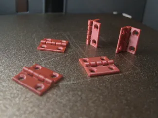 Print-in-place hinge