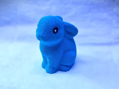 Fuzzy Easter Bunny 
