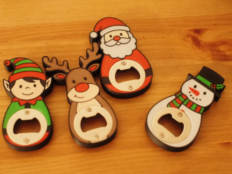 Christmas Bottle Opener Set