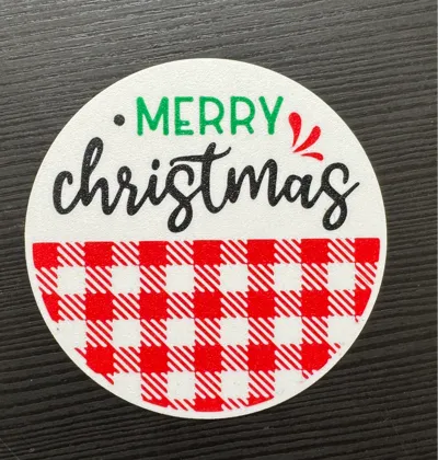 Merry Christmas coaster